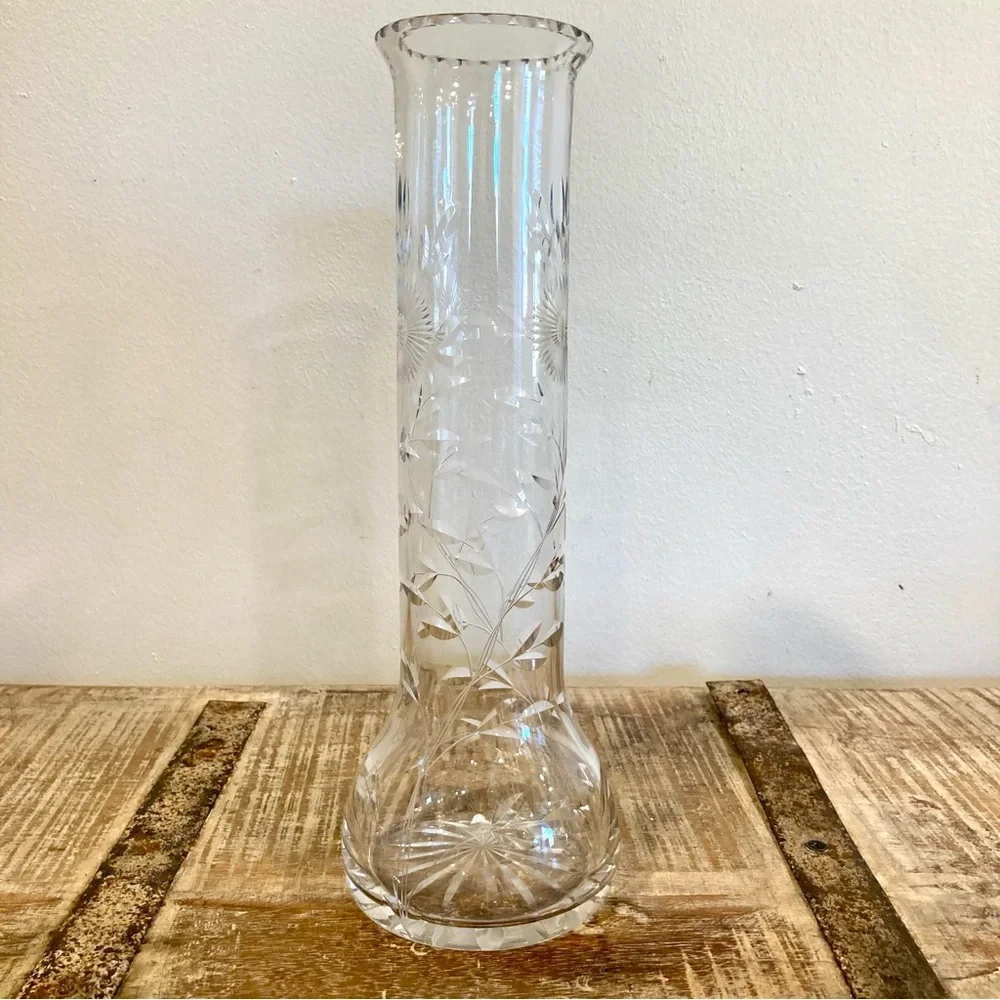 Vintage clear glass